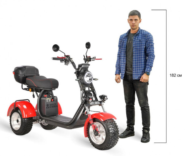 Электроскутер White Siberia IKRA 5000W в Оренбурге