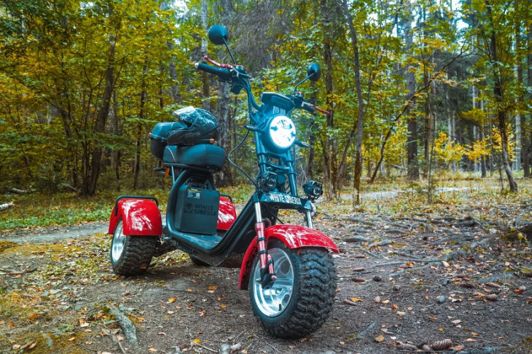 Электроскутер White Siberia IKRA 5000W в Оренбурге