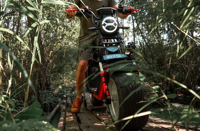 Электроскутер White Siberia PRO MAX 3950W в Оренбурге