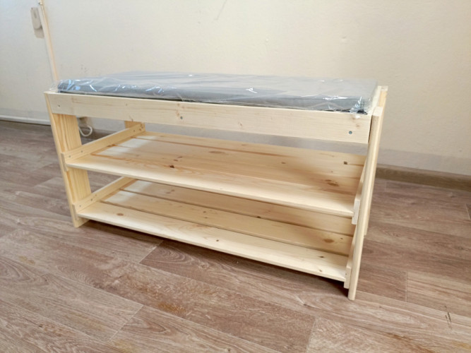 Полка для обуви деревянная в Оренбурге