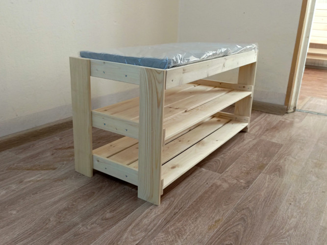 Полка для обуви деревянная в Оренбурге