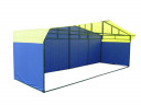 Торговая палатка МИТЕК ДОМИК 6 X 2 из квадратной трубы 40 Х 20 мм в Оренбурге