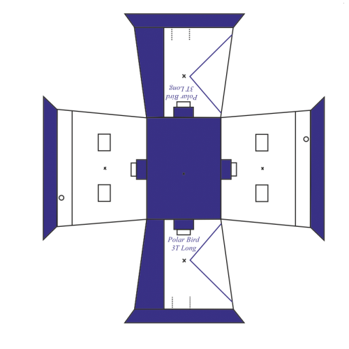 Зимняя палатка Polar Bird 3T Long компакт в Оренбурге