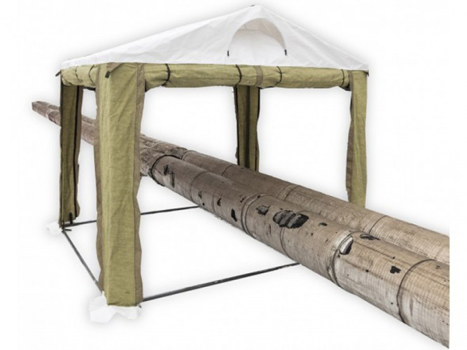 Палатка сварщика 2,0 X 2,0 ПВХ/брезент в Оренбурге