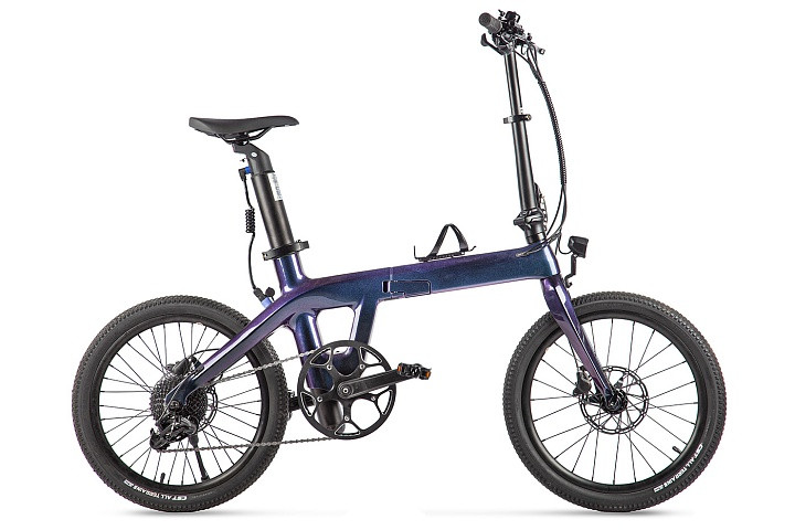 Электровелосипед складной Carbon 20" Sporto в Оренбурге