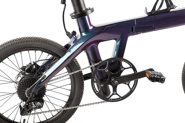 Электровелосипед складной Carbon 20" Sporto в Оренбурге