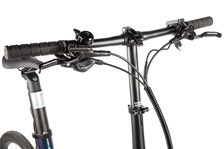 Электровелосипед складной Carbon 20" Sporto в Оренбурге